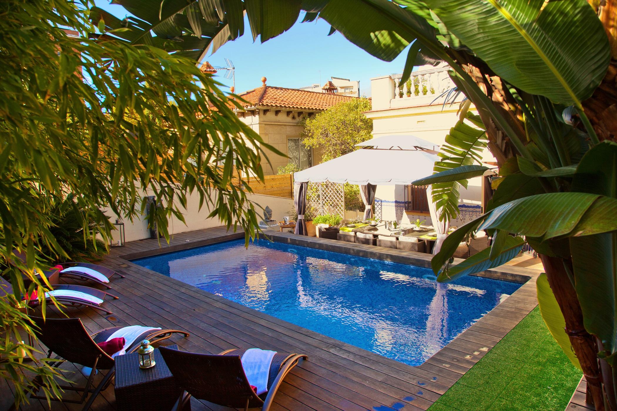 Villa Victoria Barcelona Buitenkant foto